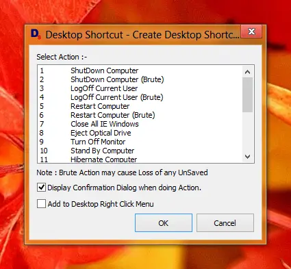 Create Desktop Shortcut on your Windows 8 Computer