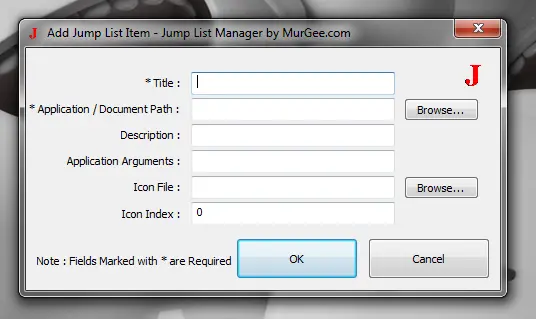 Add Menu to Launch Application from Taskbar Add Menu to Launch Application from Taskbar