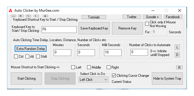 Fast Mouse Clicking In Games Software Screenshots