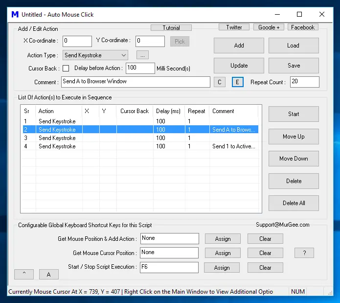 Send Keystrokes to Multiple Windows