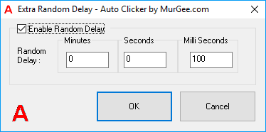 Random Time Delay in Auto Clicker